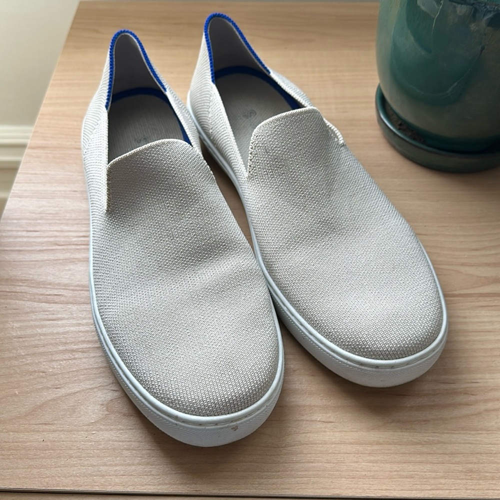 Rothy’s The Original Slip On Sneaker in
Sand